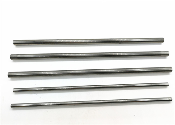 D5X330mm H6 Tungsten Metal Çubuk Katı Karbür Bar Boşlukları Kesme Aleti İçin Parlatılmış