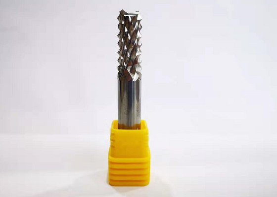 En sert Tungsten Katı Karbür Frezeler 6 * 25mm Mısır End Mill CNC Freze Kesme Aracı