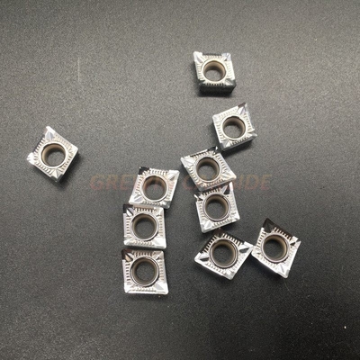 DNMG Tungsten Karbür CNC Uç Endekslenebilir Metal Torna Kesme Aletleri