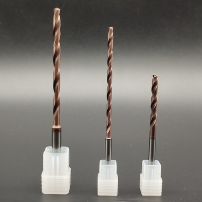 Metal ve Ahşap Kesme İçin Altisin Kaplama Gw Tungsten Karbür Uzun Matkap Ucu