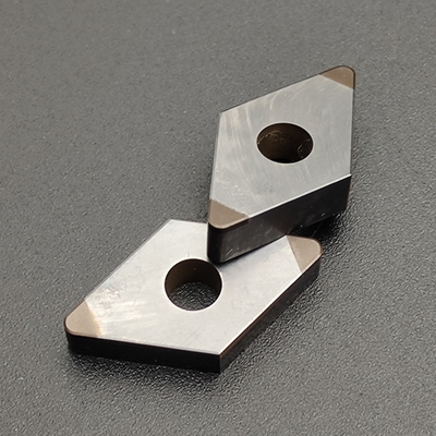 Tungsten Karbür Elmas PCD Kesici / CBN Ekleme 6MM Çift Kesim