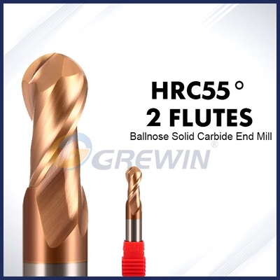 HRC55 Solid Karbür Parmak Frezeler